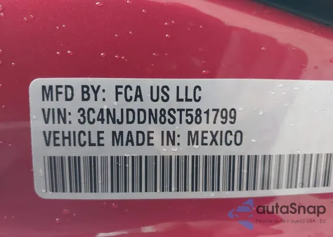 2025 Jeep Compass Trailhawk 4X4 from USA, damaged, VIN 3C4NJDDN8ST581799